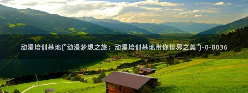 中国动漫：动漫培训基地(\